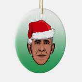 BARACK OBAMA Weihnachten Keramik Ornament (Rechts)