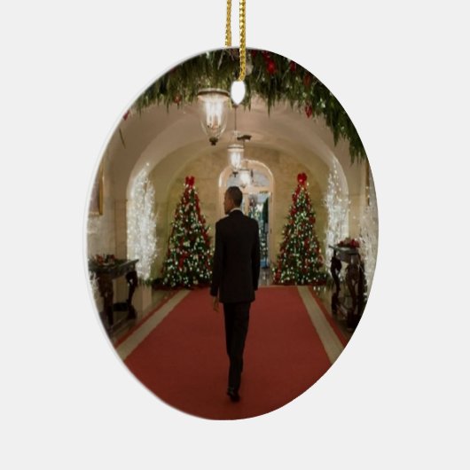Barack Obama Weihnachten - Ornament (Rechts)