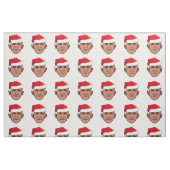 BARACK OBAMA Weihnachten Stoff (Fat Quarter (45,7 x 55,9 cm))