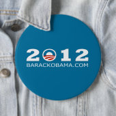 Barack Obama Wiederwahl-Entwurf 2012 Button (Beispiel)