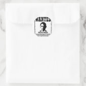 Barack Obama Wollte Poster Runder Aufkleber (Tasche)