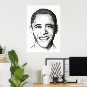 Barack Obama - zehn Gebote Poster (Heimbüro)