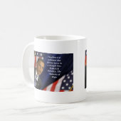 Barack Obama Zitat auf Geschichte Kaffeetasse (Vorderseite Links)