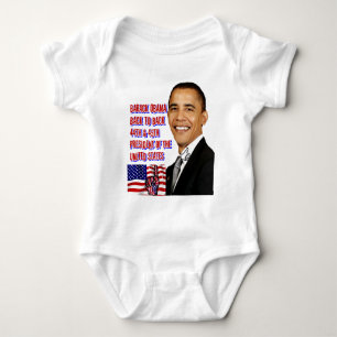 Barack Obama, zurück auf Zurück_ Baby Strampler