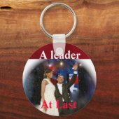 Barack Obamas amerikanischer Führer Schlüsselanhänger (Vorderseite)