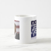 Barack Obamas Herz der Leidenschaft Kaffeetasse (Mittel)