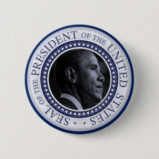 Barack Obamas Präsidentschaftliches Siegel Button