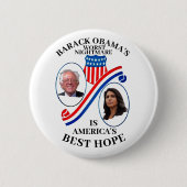 Barack Obamas schlimmster Albtraum Button (Vorderseite)