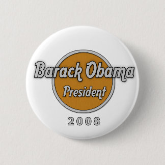 barack Präsident Button