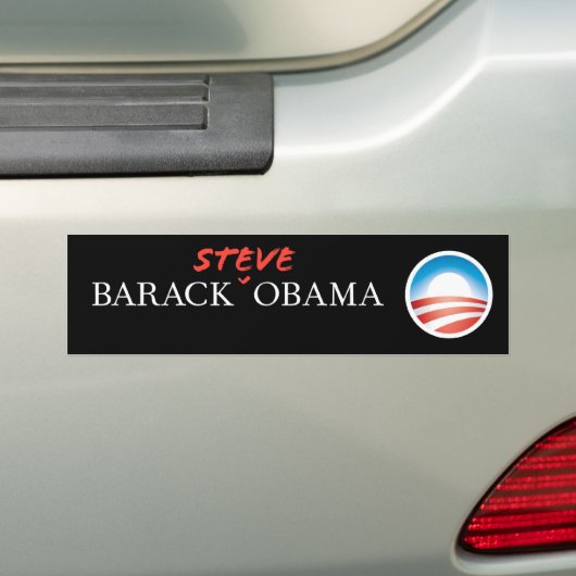 Barack Steve Obama Autoaufkleber (Auf Auto)