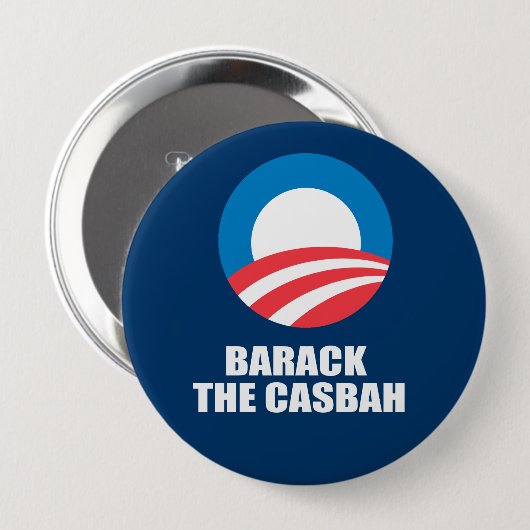 BARACK THE CASBAH BUTTON (Vorne & Hinten)