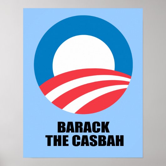 BARACK THE CASBAH POSTER (Vorne)