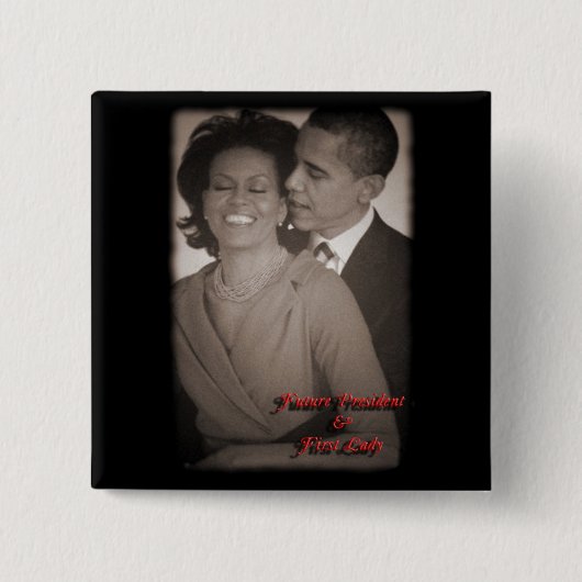 BARACK U. KNOPF MICHELLE OBAMA BUTTON (Vorderseite)