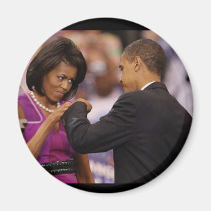 Barack u. Michelle Obama Magnet