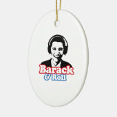 BARACK U. ROLLE KERAMIK ORNAMENT (Links)