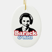 BARACK U. ROLLE KERAMIK ORNAMENT (Hinten)