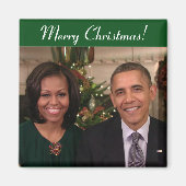 Barack und Michelle 2012WA - Magnet (Vorne)