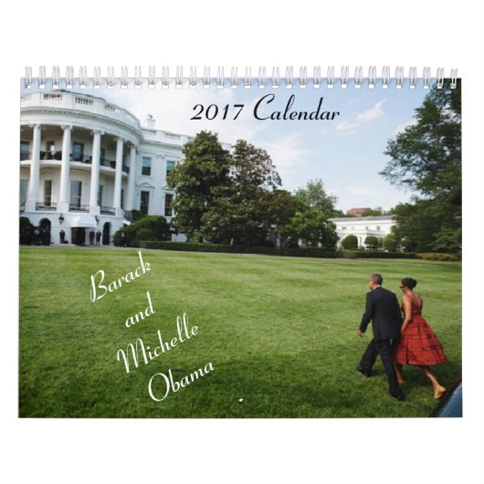 Barack und Michelle 2017 - Kalender (Titelbild)