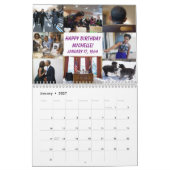 Barack und Michelle 2017 - Kalender (Jan 2027)
