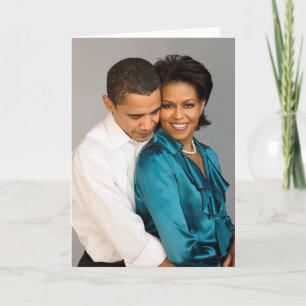 Barack und Michelle Karte