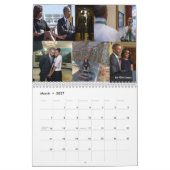 Barack und Michelle Obama 2016 - Kalender (Mär 2027)