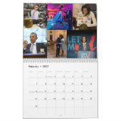 Barack und Michelle Obama 2016 - Kalender (Feb 2027)