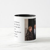 BARACK UND MICHELLE OBAMA BEI 10 DOWNING STREET TASSE (Zentrum)