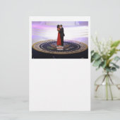 Barack und Michelle Obama Briefpapier (Stehend Vorderseite)