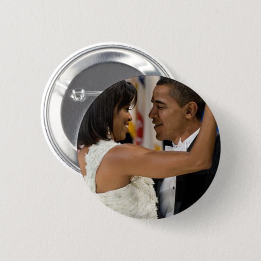 Barack und Michelle Obama Button (Vorne & Hinten)
