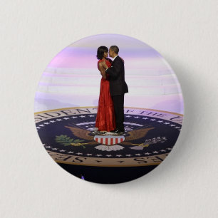 Barack und Michelle Obama Button