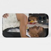 Barack und Michelle Obama Case-Mate iPhone Hülle (Rückseite (Horizontal))