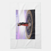 Barack und Michelle Obama Geschirrtuch (Vertikal)