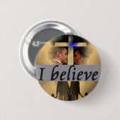 Barack und Michelle Obama - ich glaube Button (Vorne & Hinten)