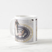 Barack und Michelle Obama Kaffeetasse (Vorderseite Links)