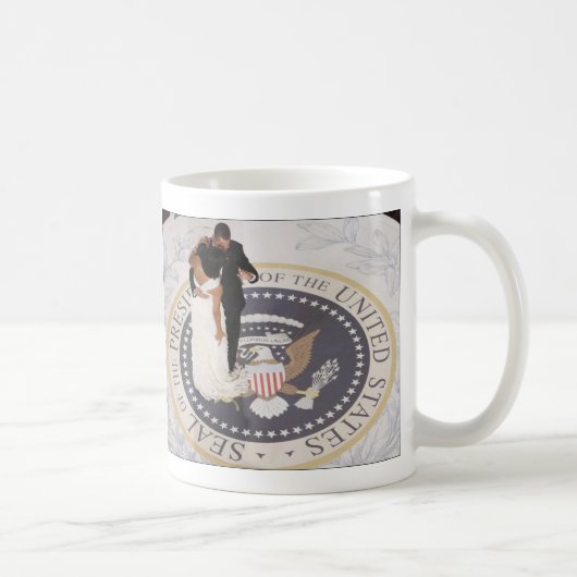 Barack und Michelle Obama Kaffeetasse (Rechts)