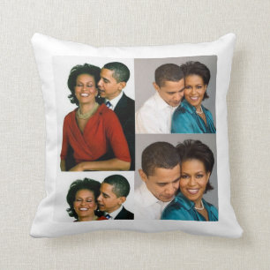 BARACK UND MICHELLE OBAMA KISSEN