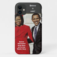 BARACK UND MICHELLE OBAMA MACHEN GESCHICHTE
