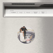 Barack und Michelle Obama Magnet (In Situ (Geschirrspüler))