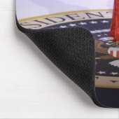 Barack und Michelle Obama Mousepad (Ecke)