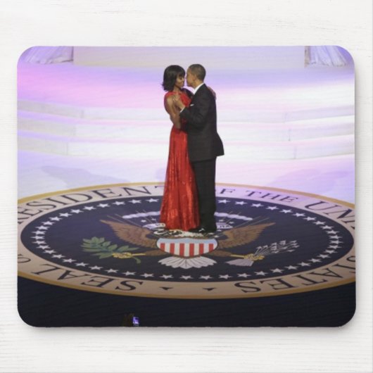 Barack und Michelle Obama Mousepad (Vorne)