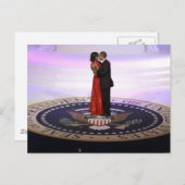 Barack und Michelle Obama Postkarte (Vorne/Hinten)