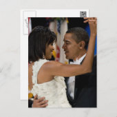Barack und Michelle Obama Postkarte (Vorne/Hinten)