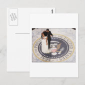 Barack und Michelle Obama Postkarte (Vorne/Hinten)