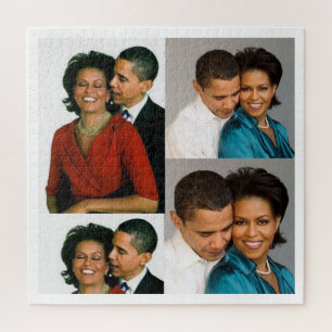 BARACK UND MICHELLE OBAMA PUZZLE