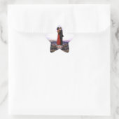 Barack und Michelle Obama Stern-Aufkleber (Tasche)