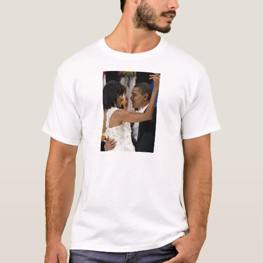 Barack und Michelle Obama T-Shirt (Vorderseite)