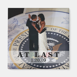 Barack und Michelle Obama tanzen Eröffnungsball Magnet