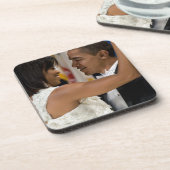 Barack und Michelle Obama Untersetzer (Linke Seite)