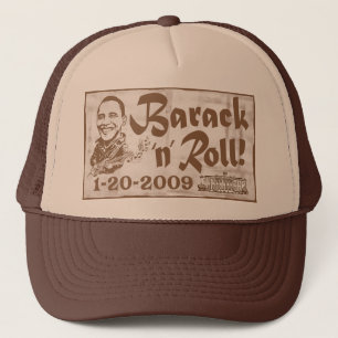 Barack und rollen Einweihungs-Hut 2009 Truckerkappe