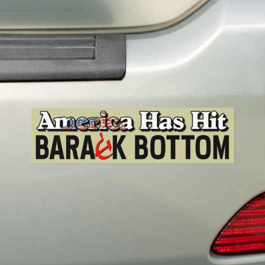 Barack Unterseite! Autoaufkleber (Auf Auto)